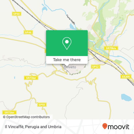 Il Vincaffè, Via Filippeschi, 39 05018 Orvieto map