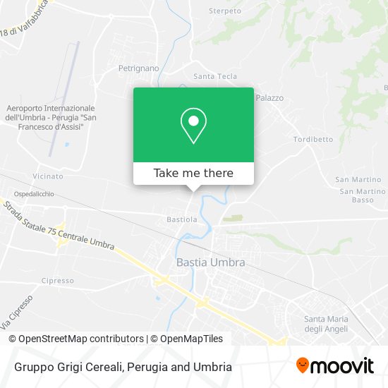 Gruppo Grigi Cereali map