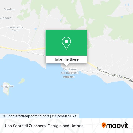 Una Sosta di Zucchero map