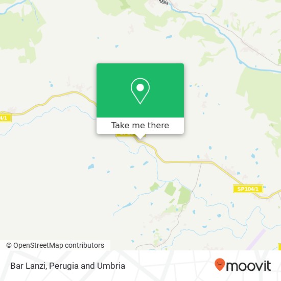 Bar Lanzi map