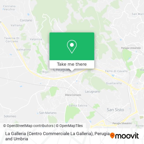 La Galleria (Centro Commerciale La Galleria) map