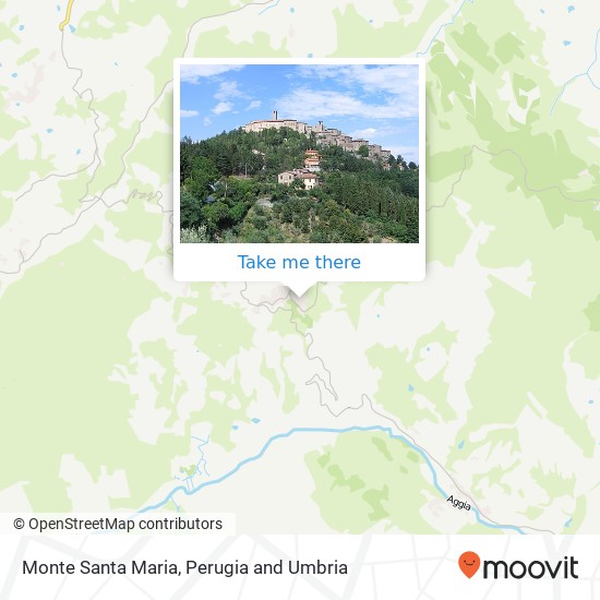 Monte Santa Maria map