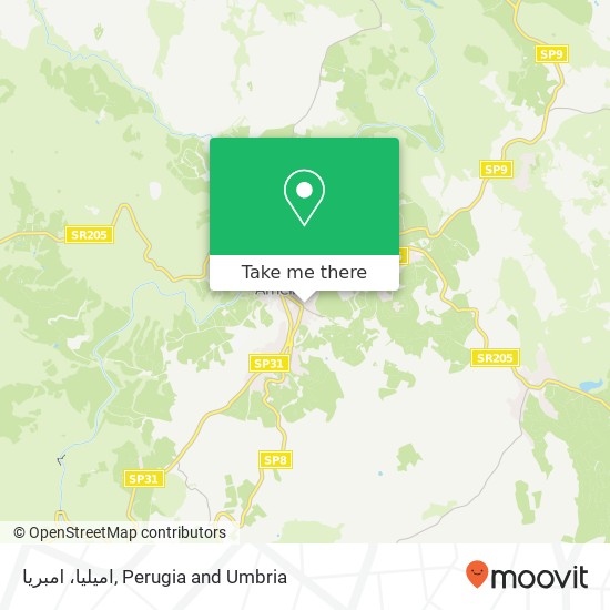 امیلیا، امبریا map