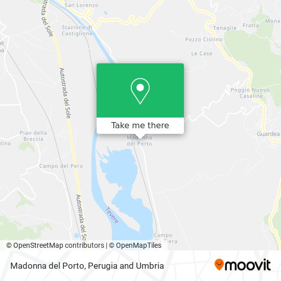 Madonna del Porto map