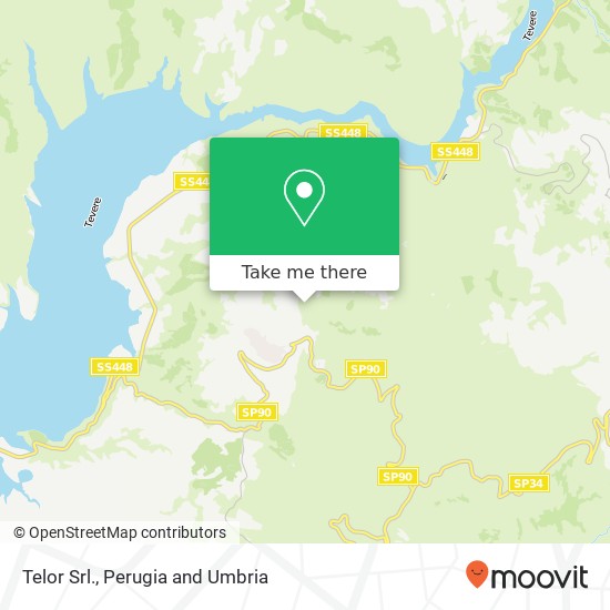 Telor Srl. map