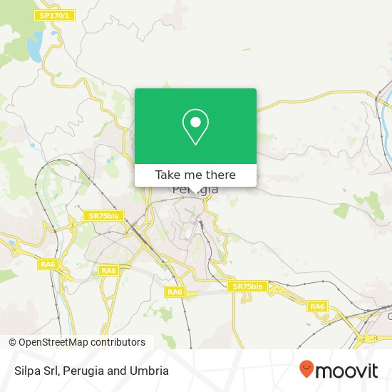 Silpa Srl map