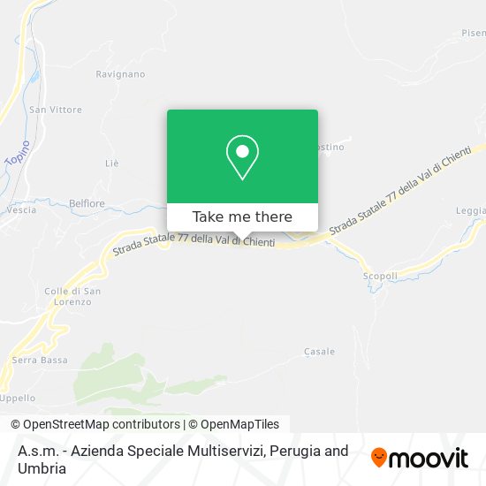 A.s.m. - Azienda Speciale Multiservizi map