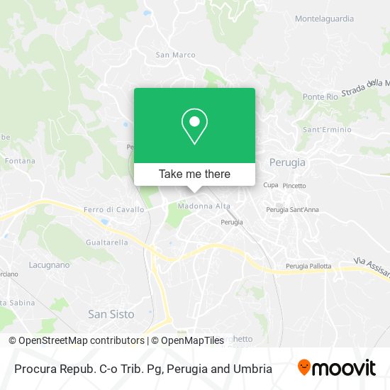Procura Repub. C-o Trib. Pg map