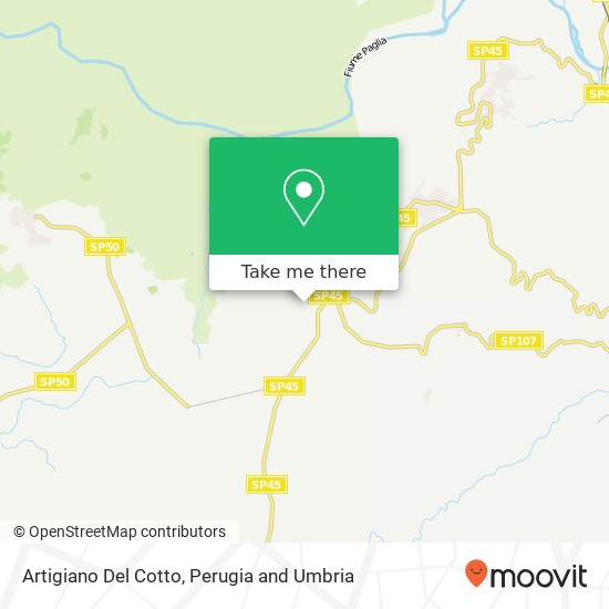 Artigiano Del Cotto map