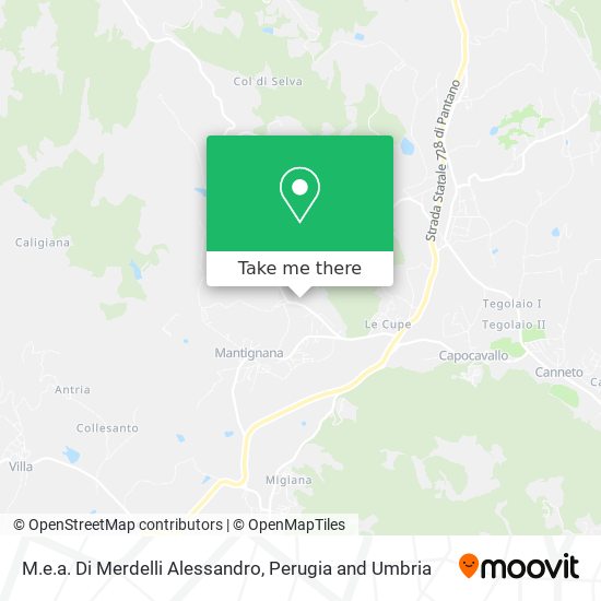 M.e.a. Di Merdelli Alessandro map