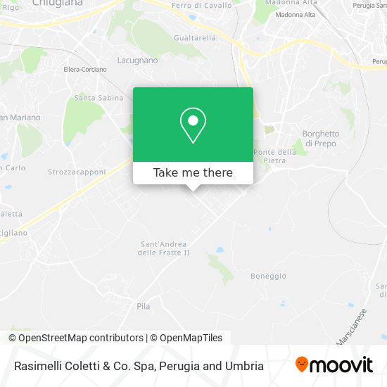Rasimelli Coletti & Co. Spa map