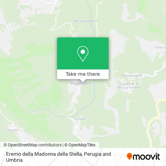 Eremo della Madonna della Stella map