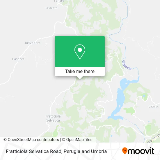 Fratticiola Selvatica Road map