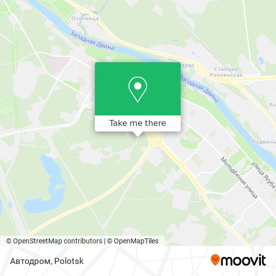 Автодром map
