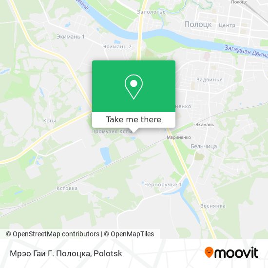 Мрэо Гаи Г. Полоцка map