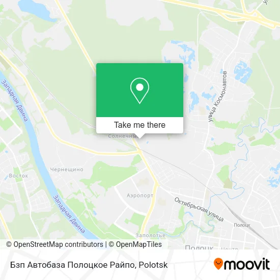 Бзп Автобаза Полоцкое Райпо map