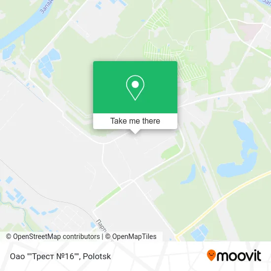 Оао ""Трест №16"" map