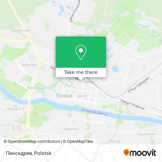 Пинскдрев map