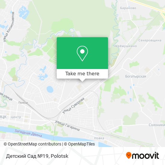 Детский Сад №19 map