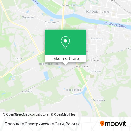 Полоцкие Электрические Сети map