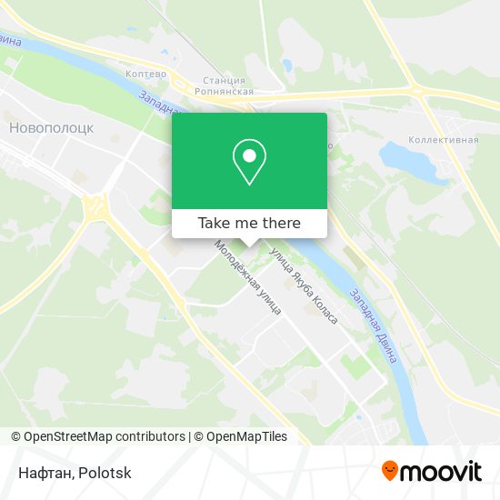 Нафтан map