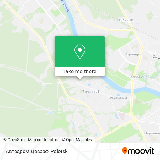 Автодром Досааф map