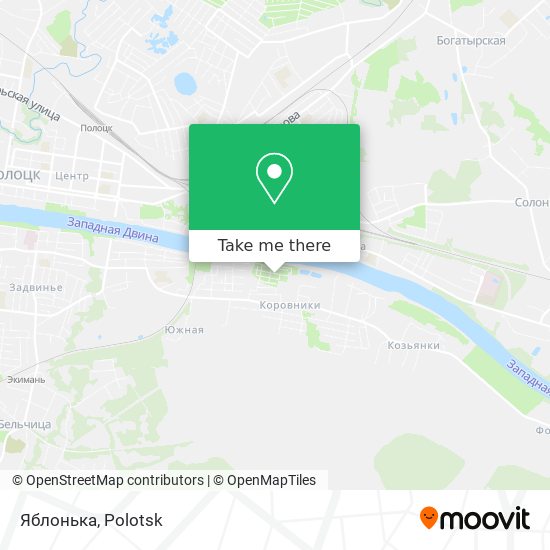 Яблонька map