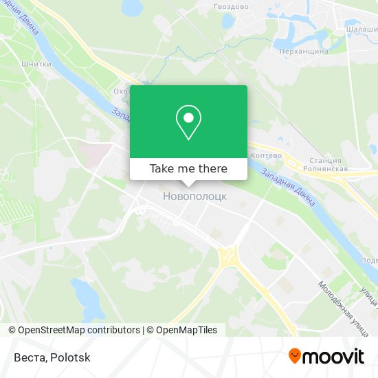 Веста map