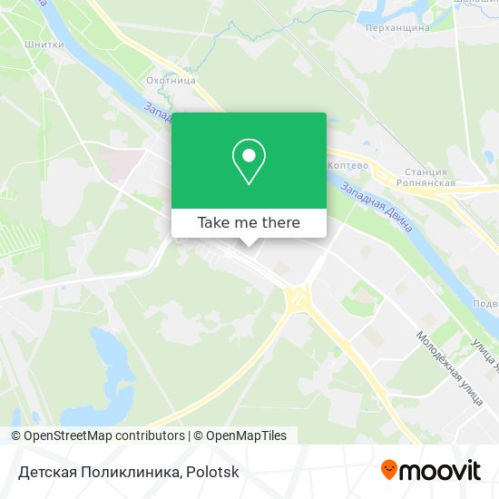 Детская Поликлиника map