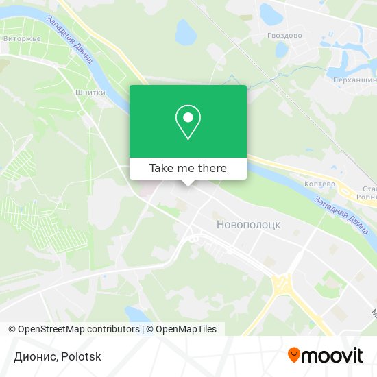 Дионис map