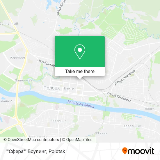 ""Сфера"" Боулинг map