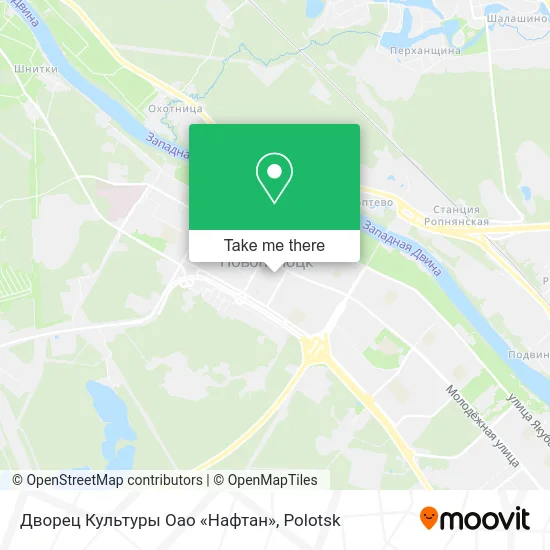 Дворец Культуры Оао «Нафтан» map