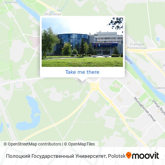 Полоцкий Государственный Университет map