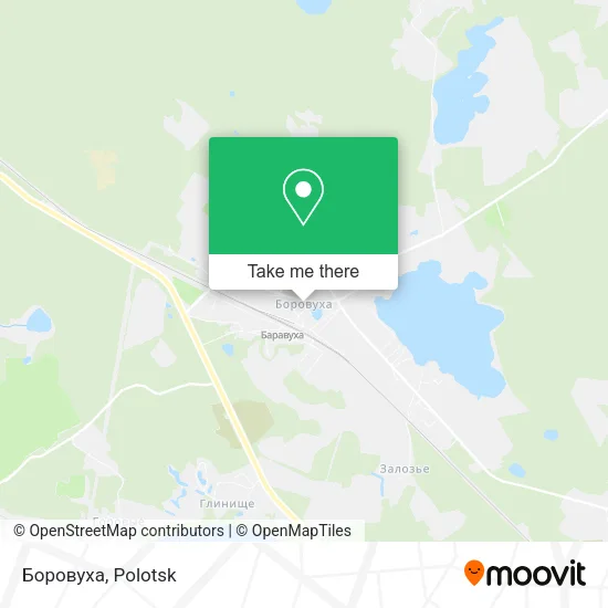 Боровуха map