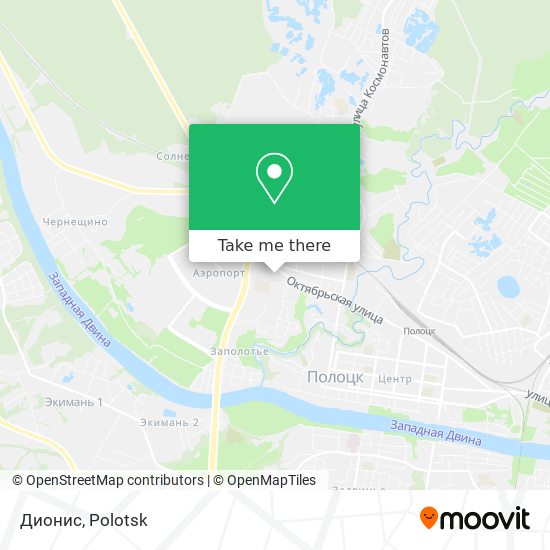 Дионис map