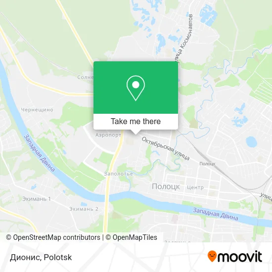 Дионис map