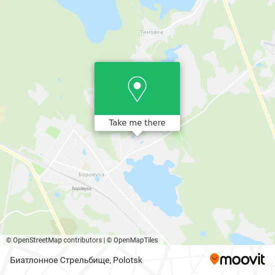 Биатлонное Стрельбище map