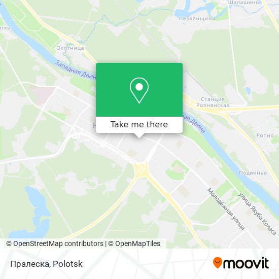 Пралеска map