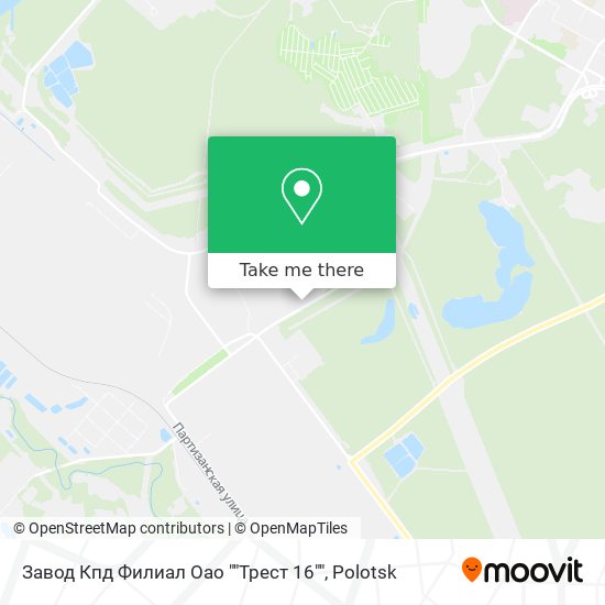 Завод Кпд Филиал Оао ""Трест 16"" map