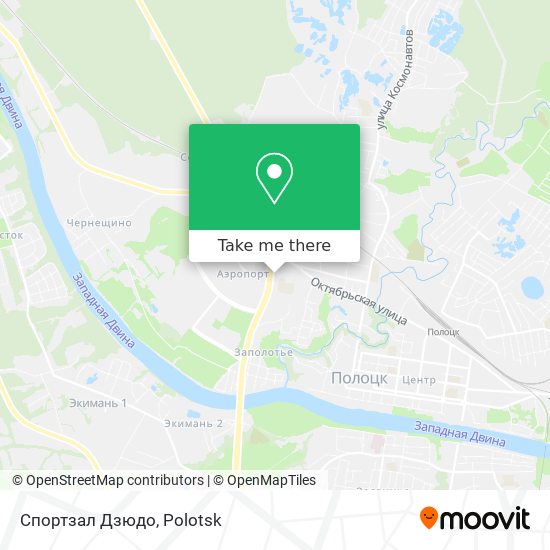 Спортзал Дзюдо map