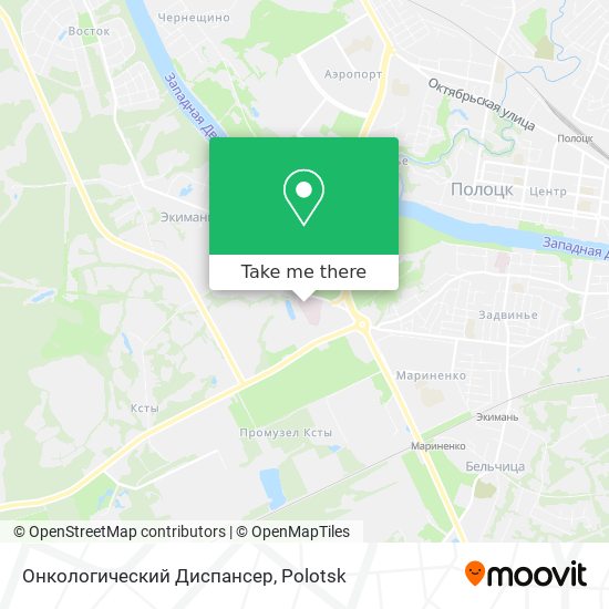 Онкологический Диспансер map