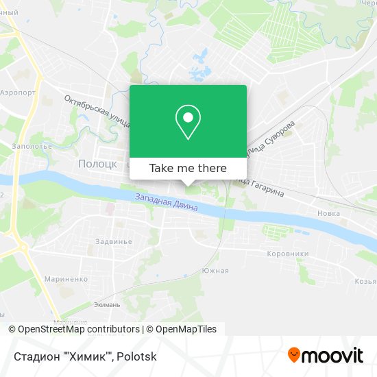 Стадион ""Химик"" map