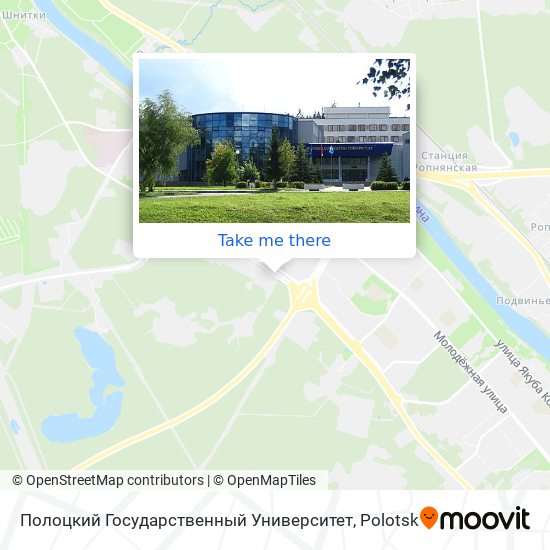 Полоцкий Государственный Университет map