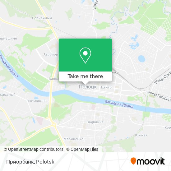 Приорбанк map