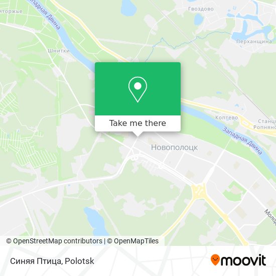 Синяя Птица map
