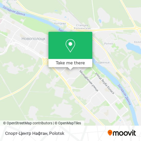 Спорт-Центр Нафтан map