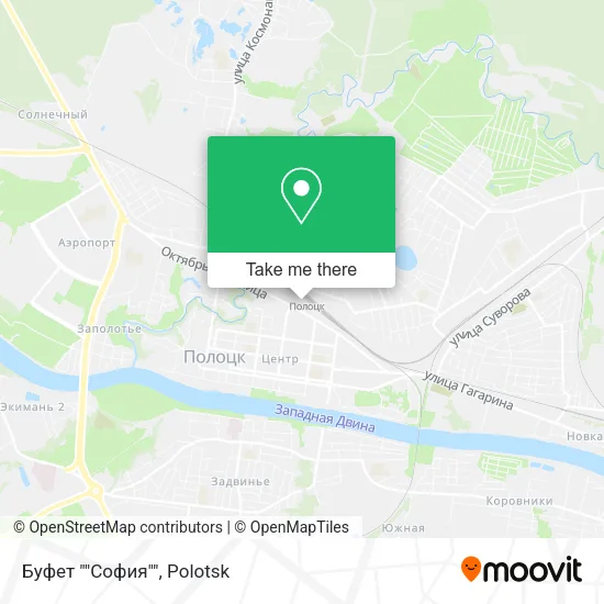 Буфет ""София"" map