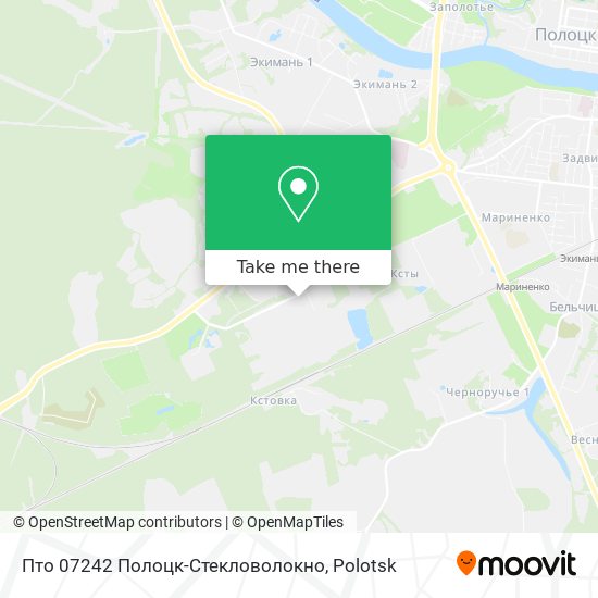 Пто 07242 Полоцк-Стекловолокно map