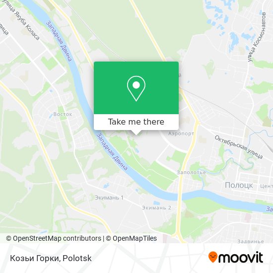 Козьи Горки map