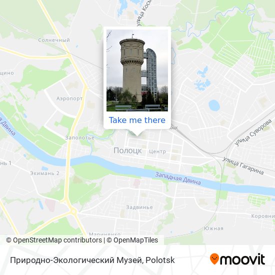 Природно-Экологический Музей map